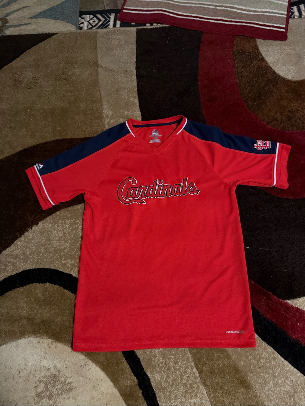 MLB St. Louis Cardinals baseball jersey great feel size M